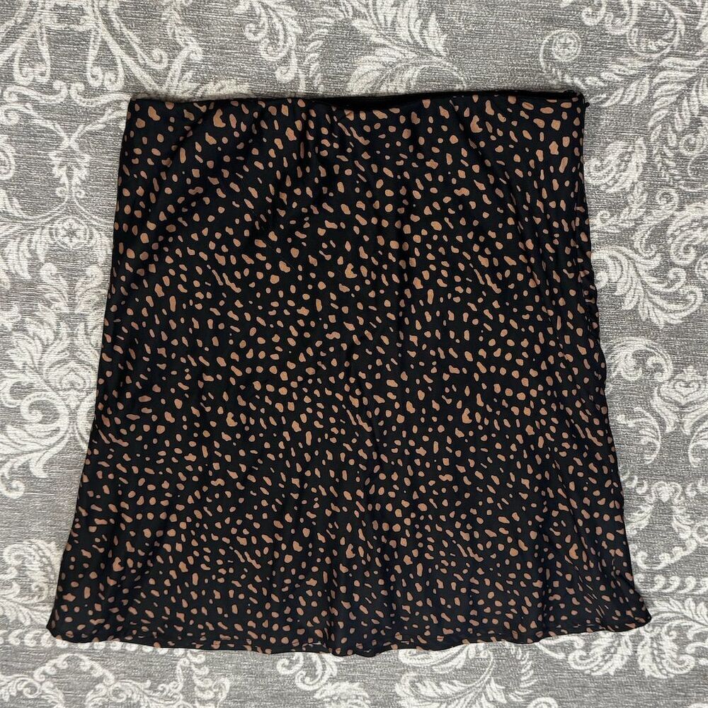 Urban Outfitters Women's M Leopard Print Mini Skirt Multicolor